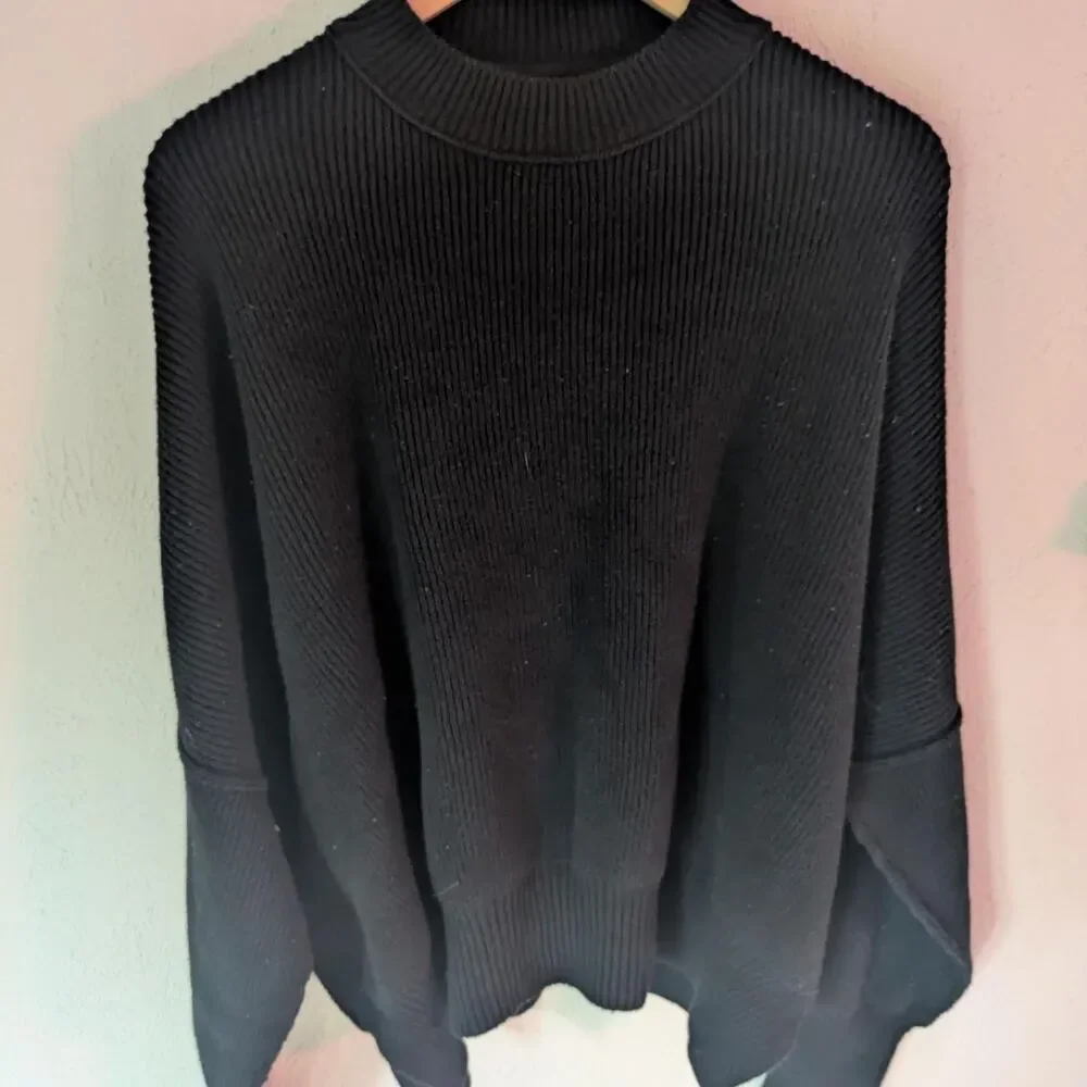 Free-people Women's Black Jumper